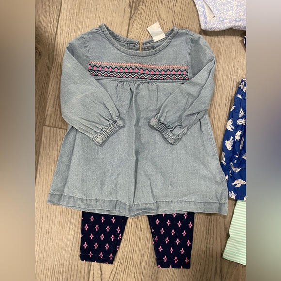Carter’s 6 month Baby Girl Outfits Bundle - Picture 3 of 7